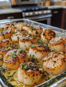 Warm Holiday-Table Baked Scallops