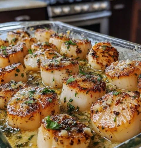 Best Warm Baked Scallops Recipe Holiday Table Seafood Ideas Gourmet Baked Scallops For Christmas How To Make Baked Scallop...
