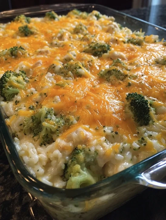 5 Easy Steps for Broccoli, Rice, Cheese & Chicken Casserole
