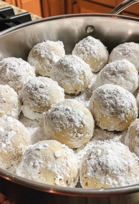 Buttery Pecan Snowball Cookies Recipe Easy Pecan Snowball Cookies Best Buttery Pecan Cookies Gluten Free Pecan Snowball Co...