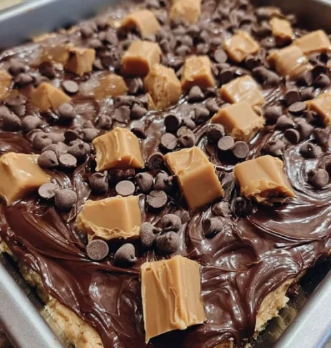 Chocolate Peanut Butter Earthquake Cake Recipe Best Chocolate Peanut Butter Cake Online Easy Earthquake Cake With Peanut B...