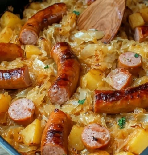 Classic Homestead Polish Sausage Recipe Best Polish Sausage And Sauerkraut Recipe Homemade Polish Sausage And Potatoes Tra...