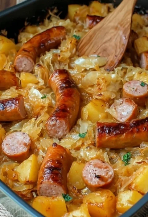 Classic Homestead Polish Sausage Recipe Best Polish Sausage And Sauerkraut Recipe Homemade Polish Sausage And Potatoes Tra...