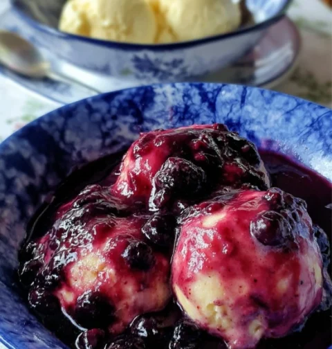 Classic Midwest Blackberry Dumplings Recipe Best Blackberry Dumplings From The Midwest How To Make Country Blackberry Dump...