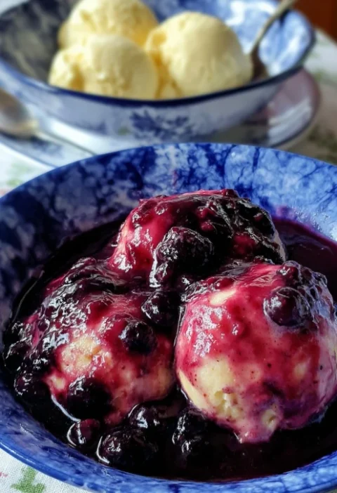 Classic Midwest Blackberry Dumplings Recipe Best Blackberry Dumplings From The Midwest How To Make Country Blackberry Dump...