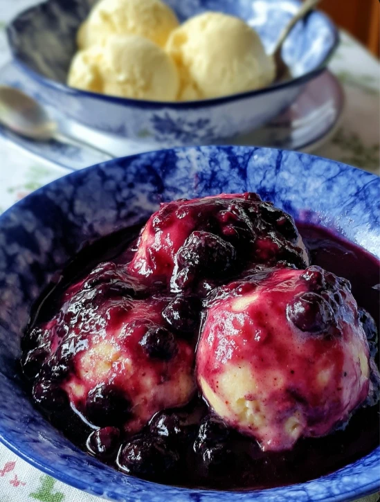 Classic Midwest Country Blackberry Dumplings