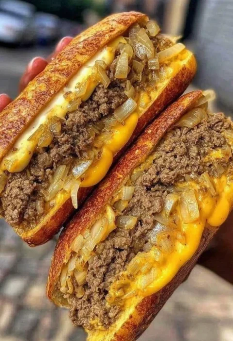 Classic Philly Cheesesteak Sloppy Joes Recipe Best Philly Cheesesteak Sloppy Joes With Provolone How To Make Philly Cheese...