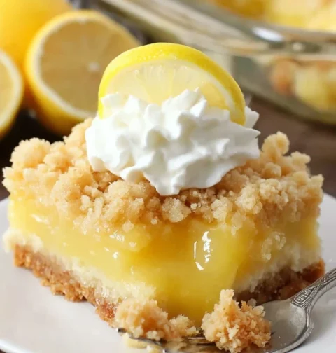 Country-bakery Lemon Cream Cheese Cake Recipe Easy Lemon Cream Cheese Dump Cake Best Lemon Cream Cheese Dump Cake Homemade...