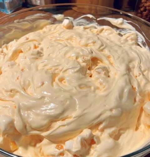 Country Kitchen Creamsicle Orange Fluff Recipe Homemade Creamsicle Orange Fluff Dessert Best Orange Creamsicle Fluff For P...