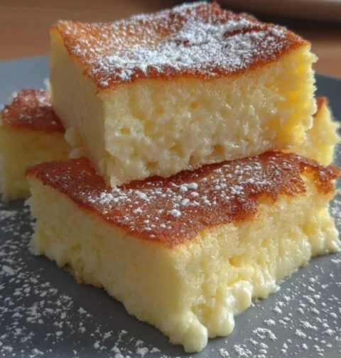 Cozy Grandma's Magic Custard Cake Recipe Easy Magic Custard Cake Tutorial Homemade Grandma's Custard Cake Guide Best Ingre...