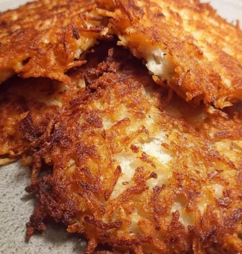 Crispy Potato Pancakes Recipe Golden Brown Potato Pancakes Savory Potato Pancakes Dinner Best Crispy Potato Pancakes How T...
