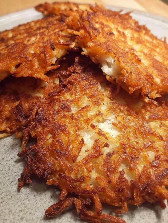 Crispy Potato Pancakes Recipe Golden Brown Potato Pancakes Savory Potato Pancakes Dinner Best Crispy Potato Pancakes How T...