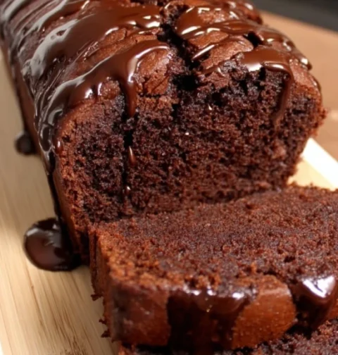 Double Chocolate Hot Fudge Brownie Bread Recipe Best Double Chocolate Fudge Brownie Bread Homemade Double Chocolate Browni...