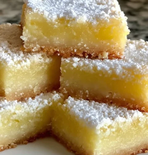 Easy 2 Ingredient Lemon Bars Quick Homemade Lemon Bars Recipe Simple Lemon Dessert Ideas Lemon Bars With Just Two Ingredie...