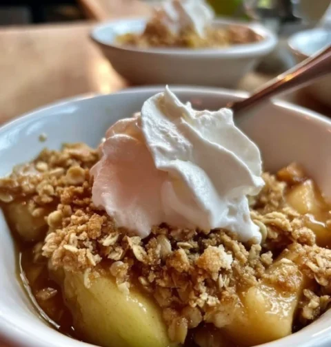 Easy Apple Crisp Recipe Fall Best Minimal Fuss Apple Crisp Juicy Apple Crisp Quick Recipe Fall Dessert Recipes Easy Apple ...