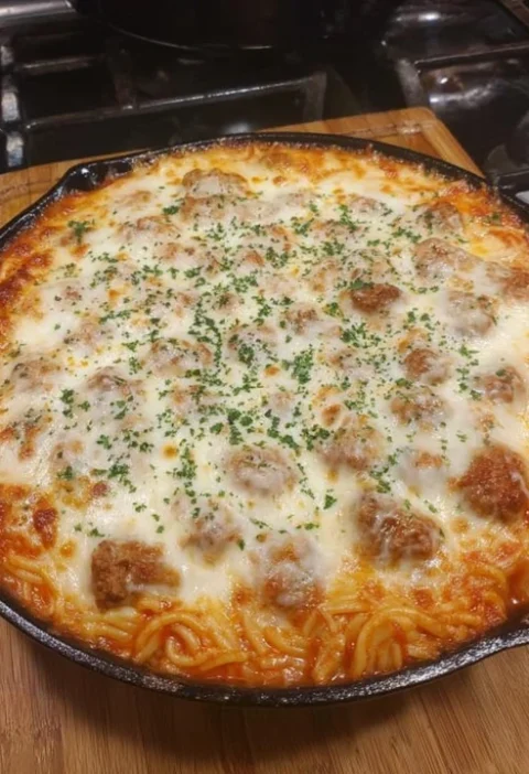 Easy Baked Cream Cheese Spaghetti Casserole Recipe Homemade Cream Cheese Spaghetti Bake Best Cheese For Spaghetti Casserol...