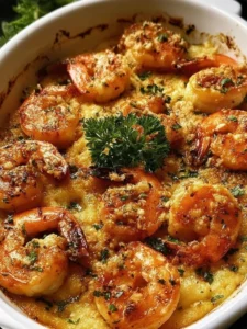 Baked Shrimp in Garlic Butter Sauce