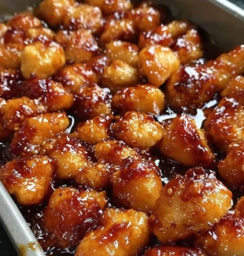 Easy Baked Sweet And Sour Chicken Recipe Homemade Sweet And Sour Chicken Oven Healthy Baked Sweet And Sour Chicken Gluten-...