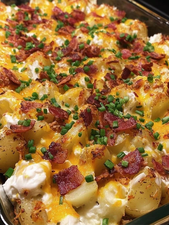 Quick & Easy Chicken Bacon Ranch Potatoes in Just 30 Minutes!