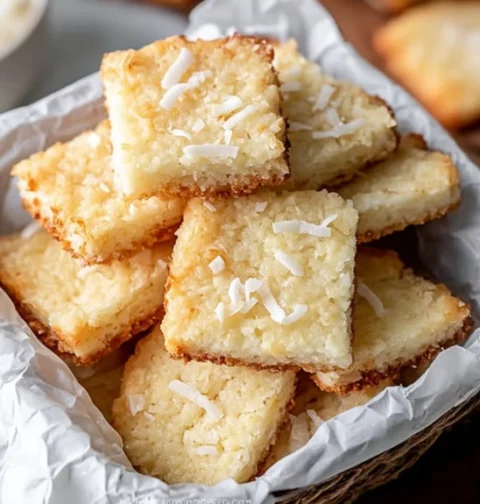 Easy Coconut Shortbread Cookies Recipe Gluten-free Coconut Shortbread Cookies Vegan Coconut Shortbread Cookies Best Coconu...
