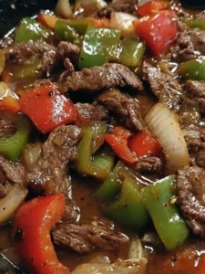PEPPER STEAK IN A CROCK POT