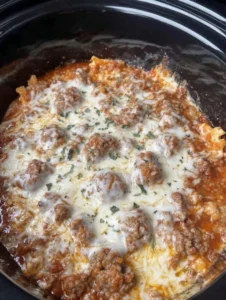 One-Pot Crockpot Lasagna for busy weeknights