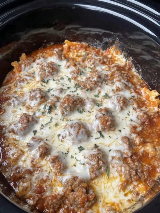 Easy Crockpot Lasagna Recipe For Weeknights One-pot Lasagna Crockpot Meal Prep Quick Family Dinner Crockpot Lasagna Health...