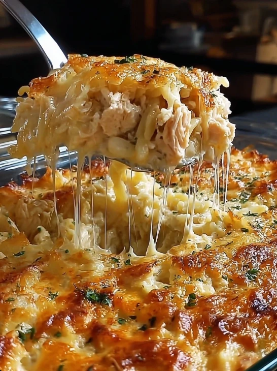 Easy Farmhouse Chicken Hashbrown Casserole Recipe Homemade Warm Chicken Hashbrown Casserole Best Chicken Hashbrown Cassero...