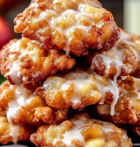Easy Holiday Table Apple Fritters Recipe Best Baked Apple Fritters For Christmas Gluten-free Comfort Apple Fritters Homema...