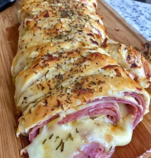 Easy Italian Stromboli Recipe Cheesy Meaty Stromboli Recipe Best Dinner Stromboli Ideas Italian Roll-up Stromboli Recipe E...