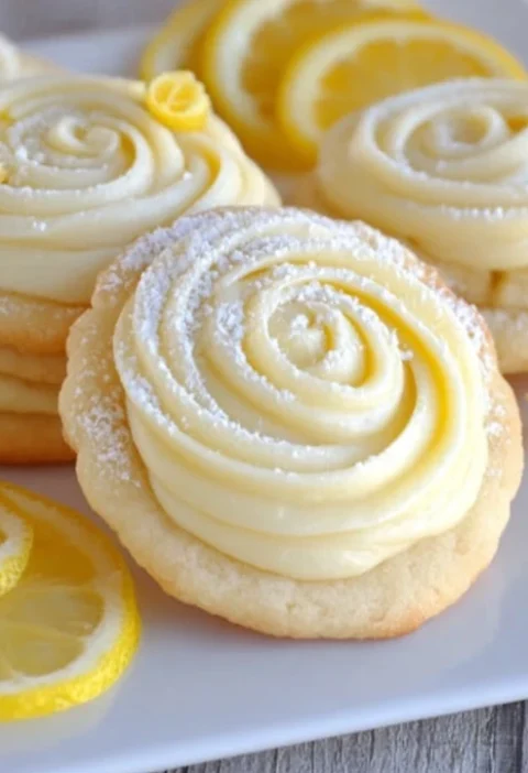 Easy Lemon Sugar Cookies Recipe Best Lemon Sugar Cookies Gluten Free Homemade Lemon Sugar Cookies No Chill Soft Chewy Lemo...