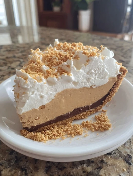 No Bake Peanut Butter Pie