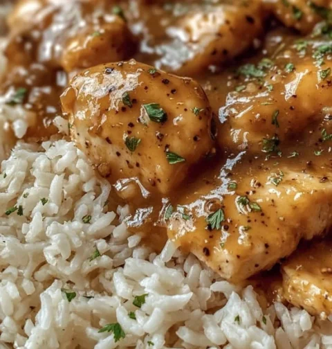 Easy No Peek Chicken Recipe Mom's Classic Chicken Rice Bake Best No Peek Chicken Rice Casserole How To Make No Peek Chicke...