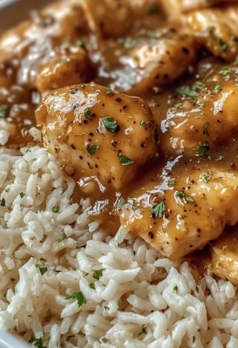 Easy No Peek Chicken Recipe Mom's Classic Chicken Rice Bake Best No Peek Chicken Rice Casserole How To Make No Peek Chicke...