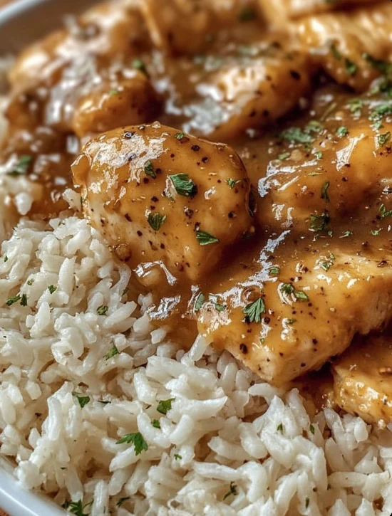 Easy No Peek Chicken Recipe Mom's Classic Chicken Rice Bake Best No Peek Chicken Rice Casserole How To Make No Peek Chicke...