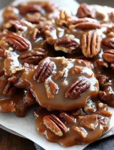 Easy pecan pralines