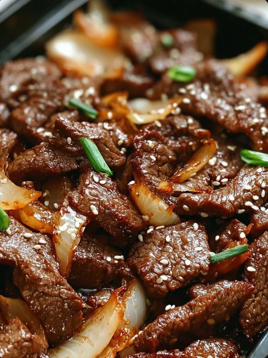 Easy Sheet Pan Beef Bulgogi