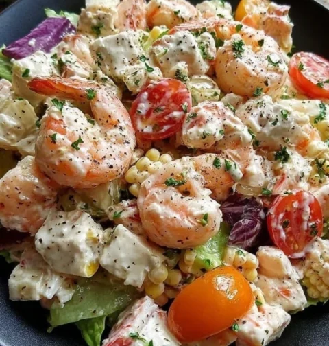 Easy Shrimp Seafood Salad Recipe Best Crab Meat Salad Recipe Low Calorie Lobster Salad Ideas Mediterranean Octopus Salad R...