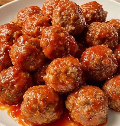 Easy Slow Cooker Meatballs Recipe Best Slow Cooker Meatballs For Dinner How To Make Meatballs In Slow Cooker Slow Cooker M...
