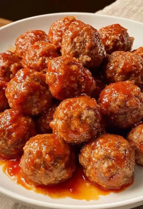 Easy Slow Cooker Meatballs Recipe Best Slow Cooker Meatballs For Dinner How To Make Meatballs In Slow Cooker Slow Cooker M...
