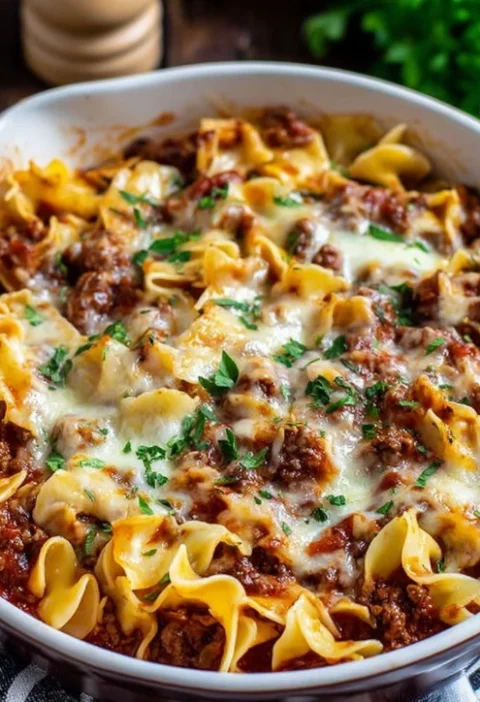 Easy Sour Cream Beef Noodle Casserole Recipe Warm Church Supper Casserole Ideas Best Beef Noodle Casserole For Potluck Sou...