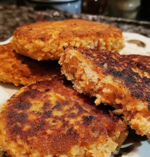 Easy Southern Fried Salmon Patties Recipe Crispy Fried Salmon Patties Homemade Best Seasoning For Southern Salmon Patties ...