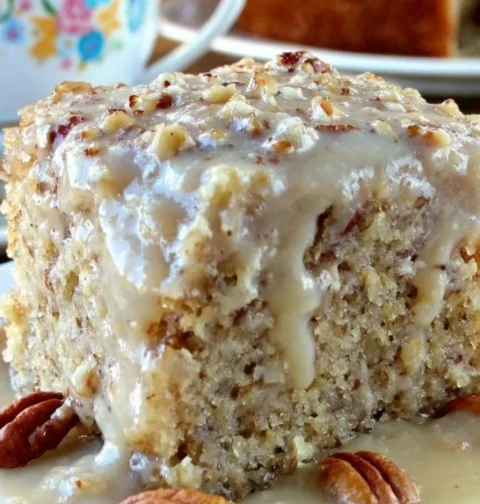 Easy Southern Pecan Praline Cake Recipe Best Caramel Glaze For Pecan Cake Homemade Southern Praline Cake Guide How To Make...