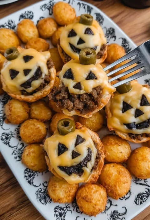 Easy Spooky Beef Pies Recipe Flaky Beef Pies For Halloween How To Make Spooky Beef Pies Halloween Beef Pie Ideas Kid-frien...