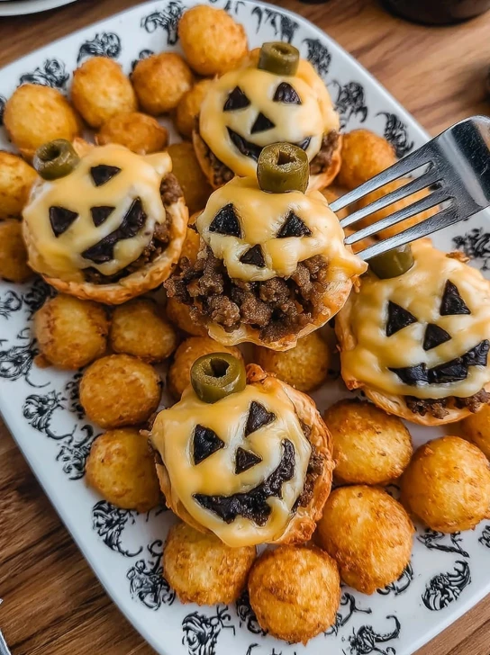 Easy Spooky Beef Pies Recipe Flaky Beef Pies For Halloween How To Make Spooky Beef Pies Halloween Beef Pie Ideas Kid-frien...