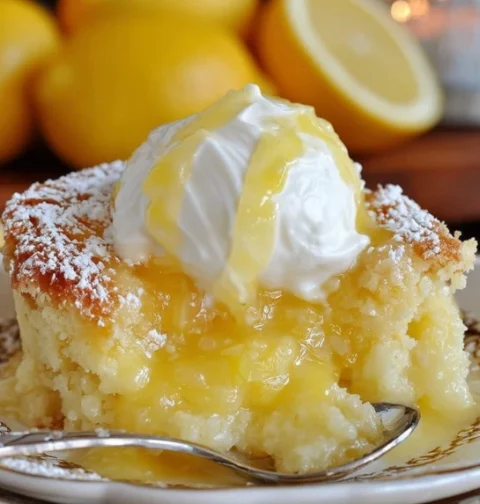 Easy Warm Lemon Cobbler Recipe Holiday Table Lemon Cobbler Ideas Magic Lemon Cobbler Cooking Tips Homemade Warm Lemon Cobb...