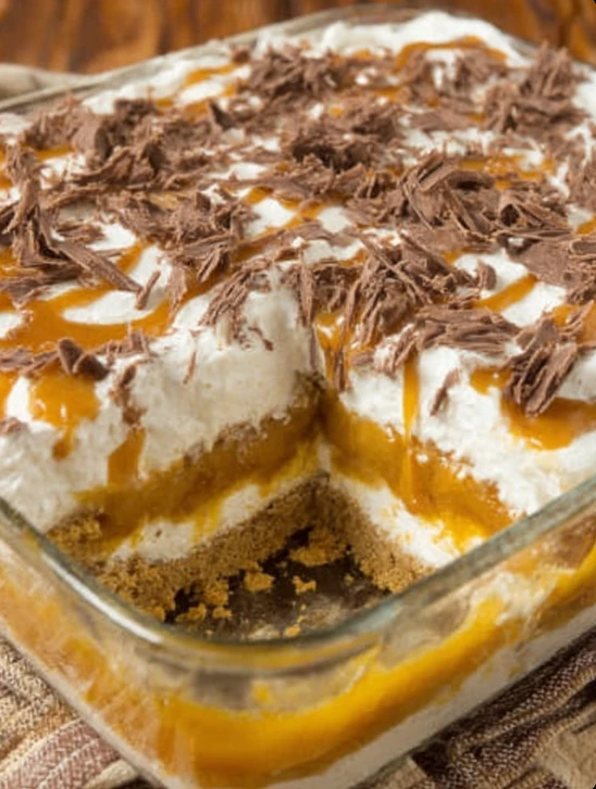 Grandma's Butterscotch Lush Recipe Old-fashioned Butterscotch Lush Dessert Homemade Butterscotch Lush Like Grandma's Best ...