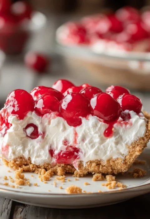 Grandma's Cherry Delight Recipe Easy Homemade Cherry Delight Dessert Recipe Best Cherry Delight Recipe With Jello No Bake ...