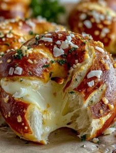 Cozy Grandma’s Mozzarella Stuffed Soft Pretzels