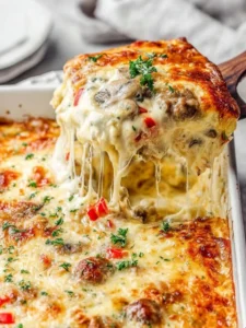 Grandma’s Homestyle Philly Cheese Steak Casserole